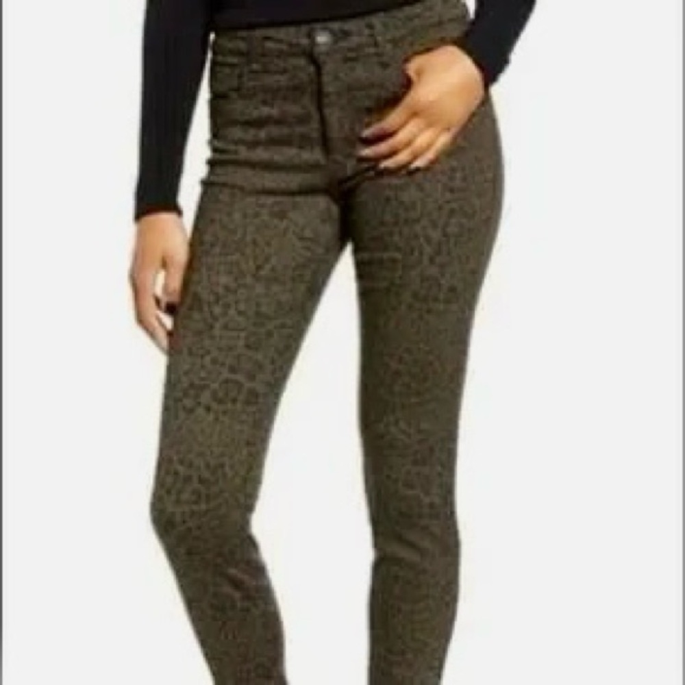 NWOT- STS BLUE ELLIE HIGH RISE ANKLE SKINNY JEANS. LEOPARD PRINT, NEVER WORN ♥️ - Picture 9 of 9